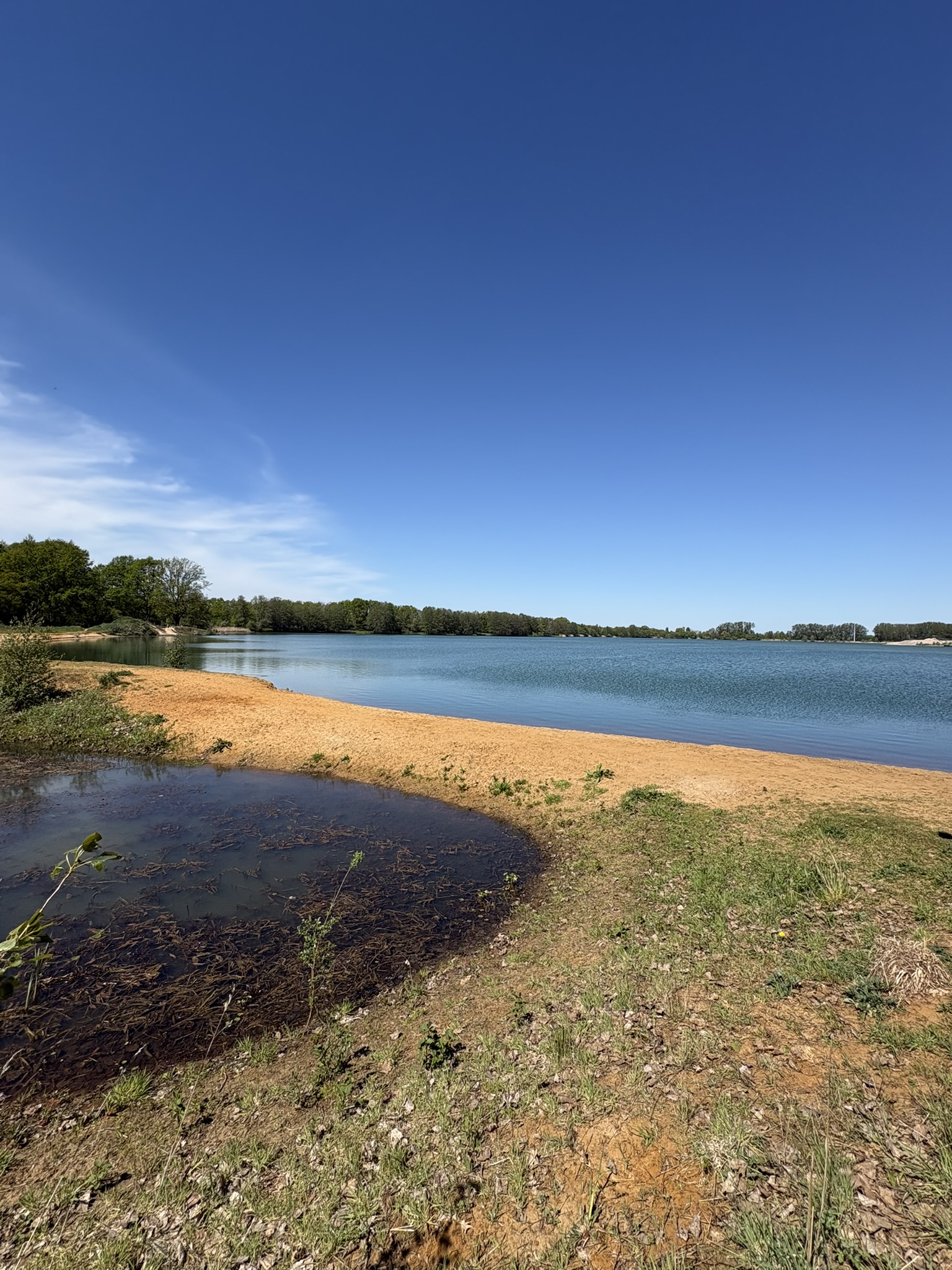 Sandstrand am Wasser Niedersachsen